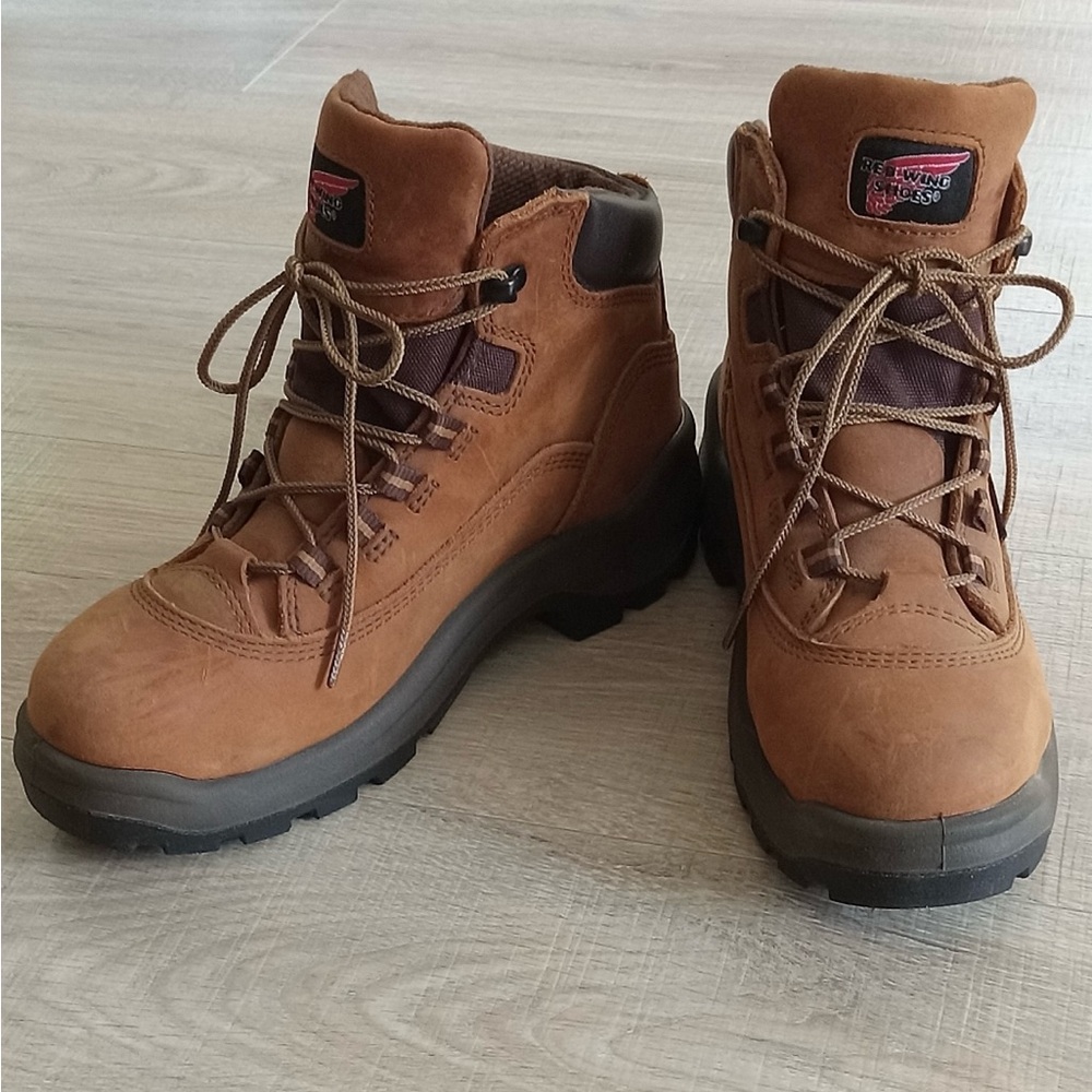 Red Wing Brown Leather Boots